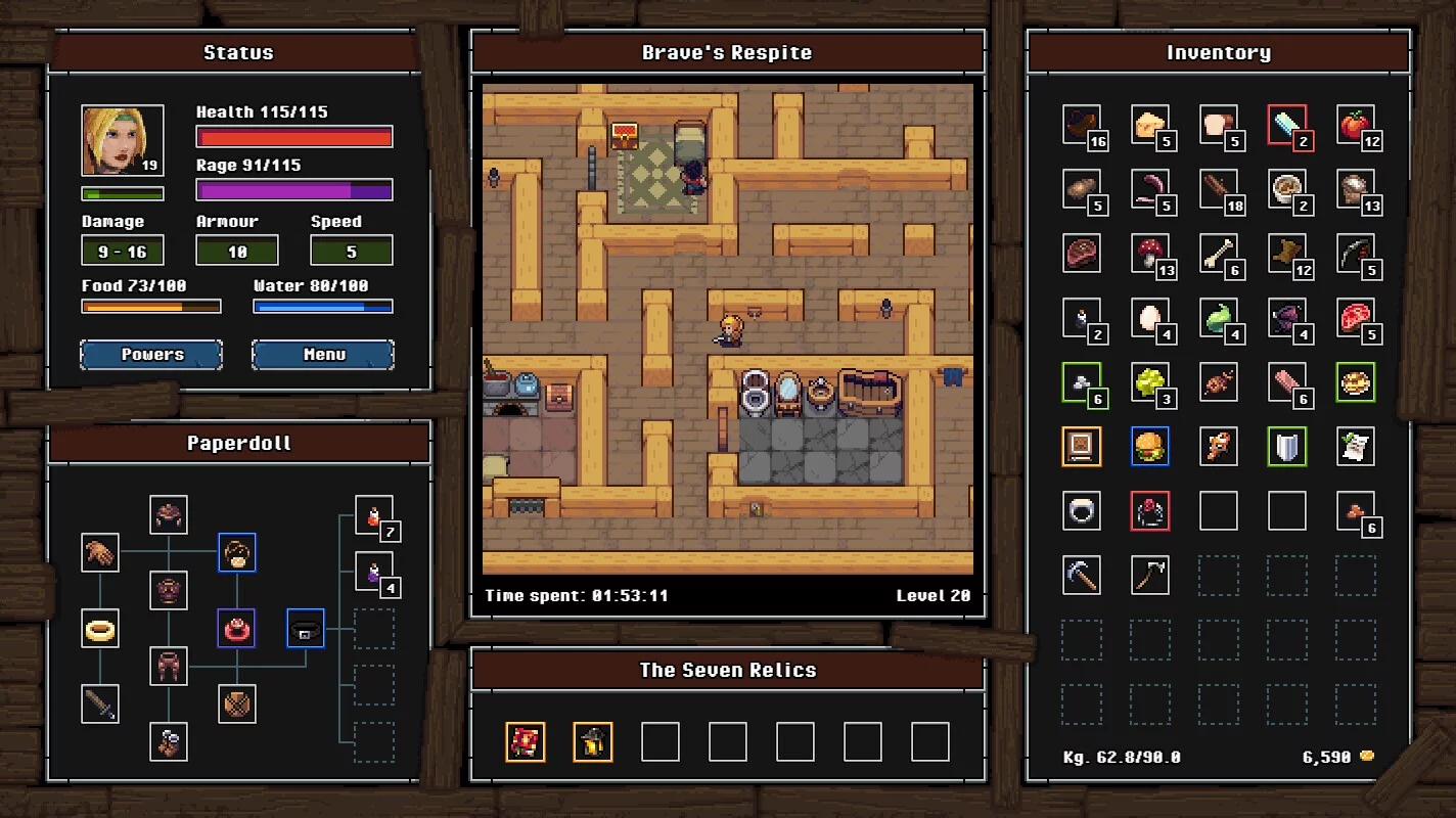 Изображение игры: The Crazy Hyper-Dungeon Chronicles