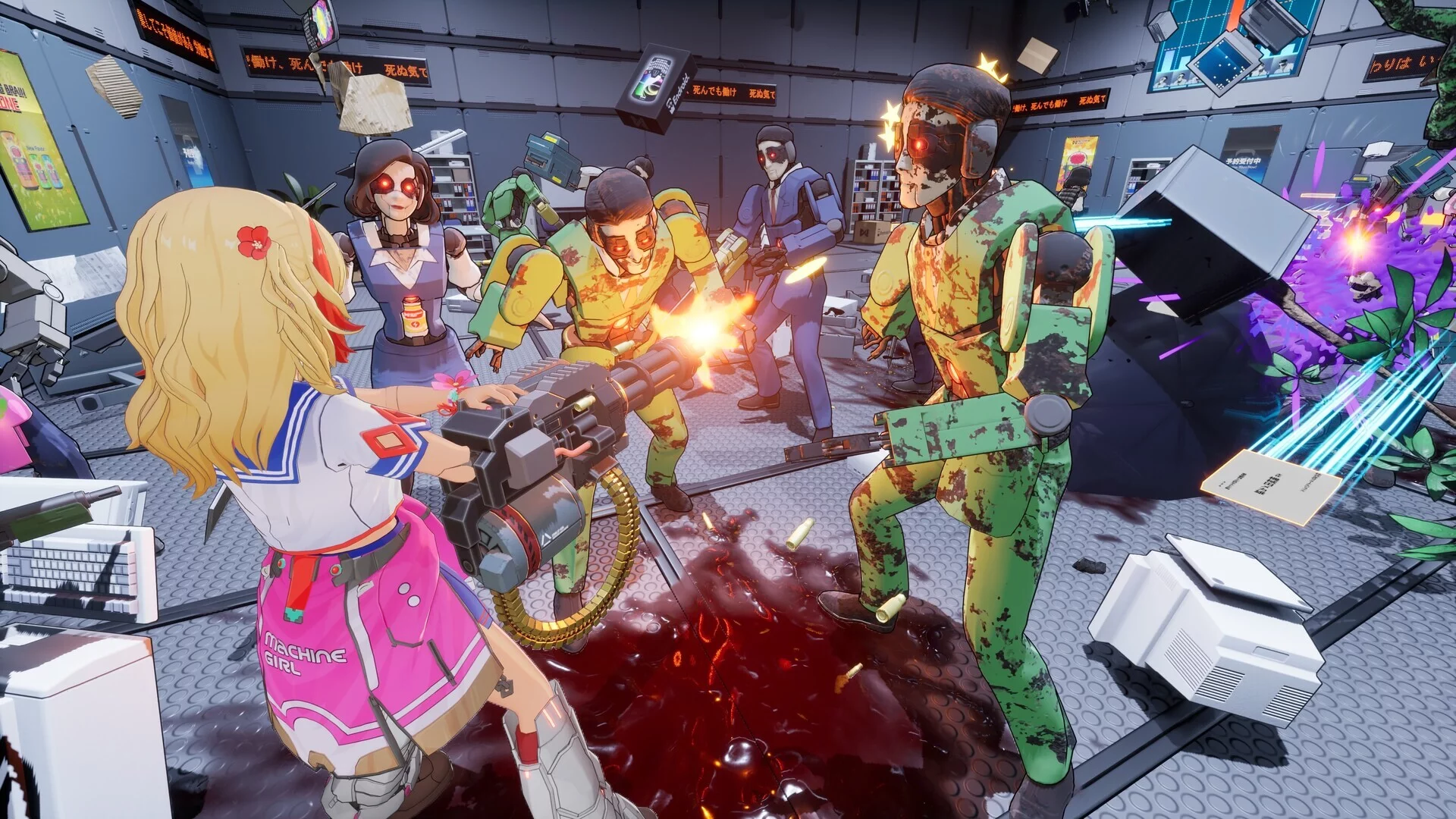 Изображение игры: FULL METAL SCHOOLGIRL