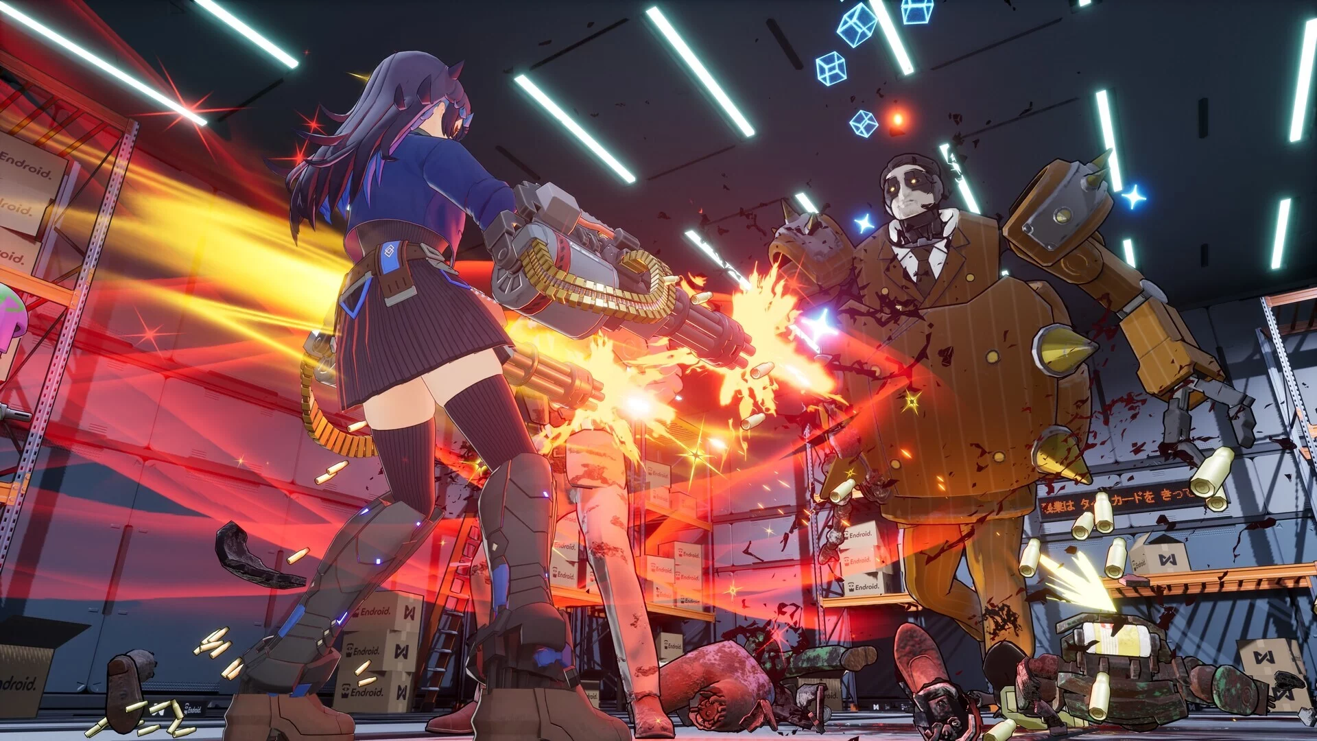 Изображение игры: FULL METAL SCHOOLGIRL