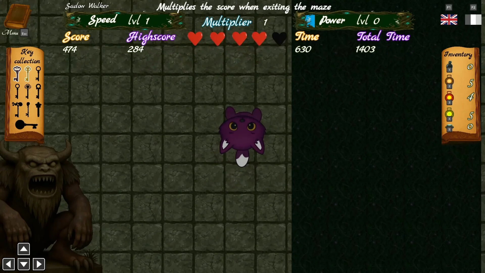Изображение игры: Obscurinth