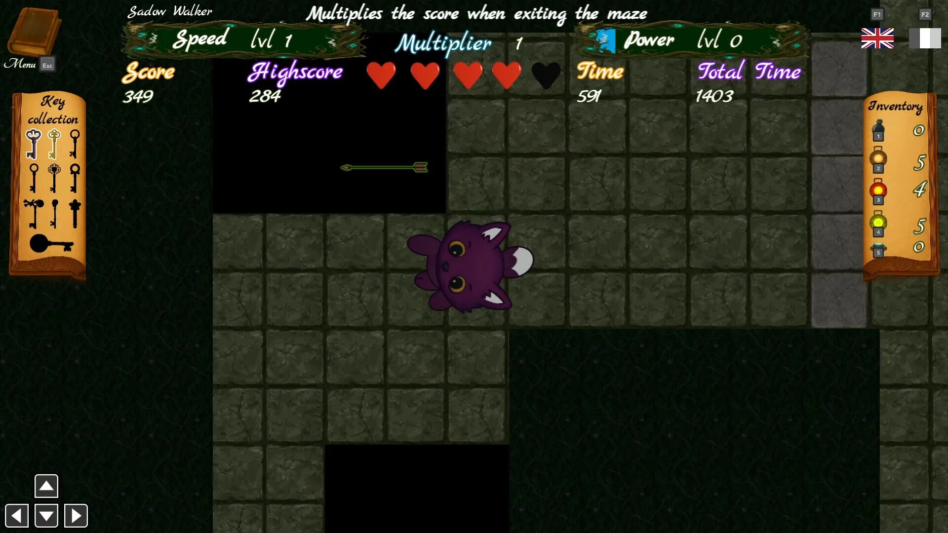 Изображение игры: Obscurinth