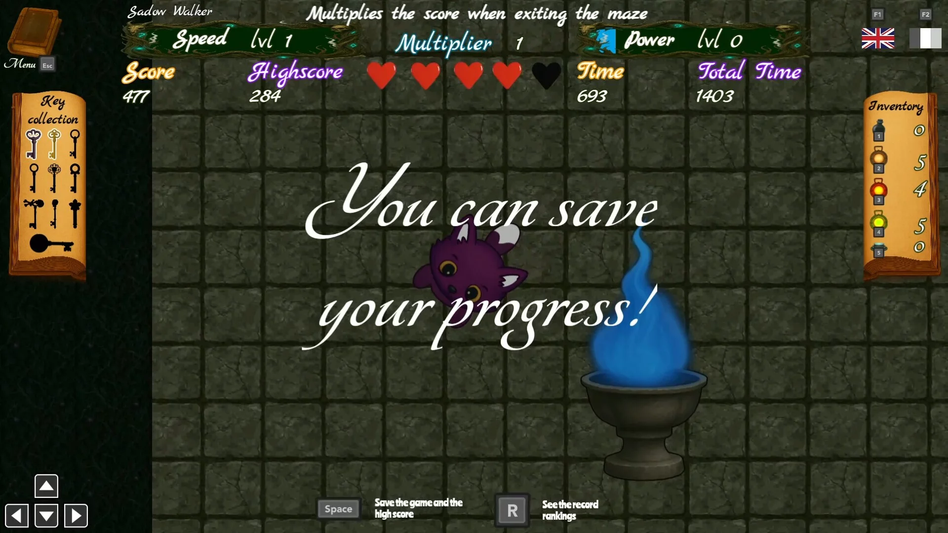 Изображение игры: Obscurinth