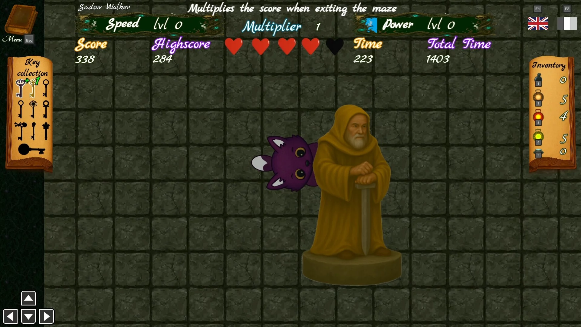 Изображение игры: Obscurinth