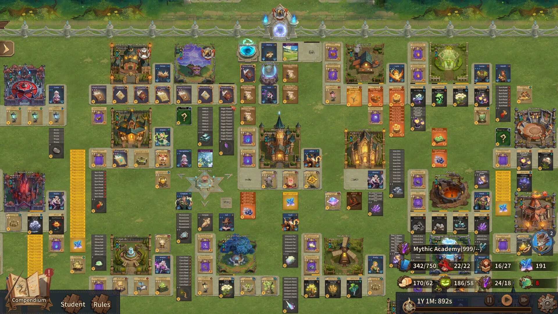 Изображение игры: Arcana Academy