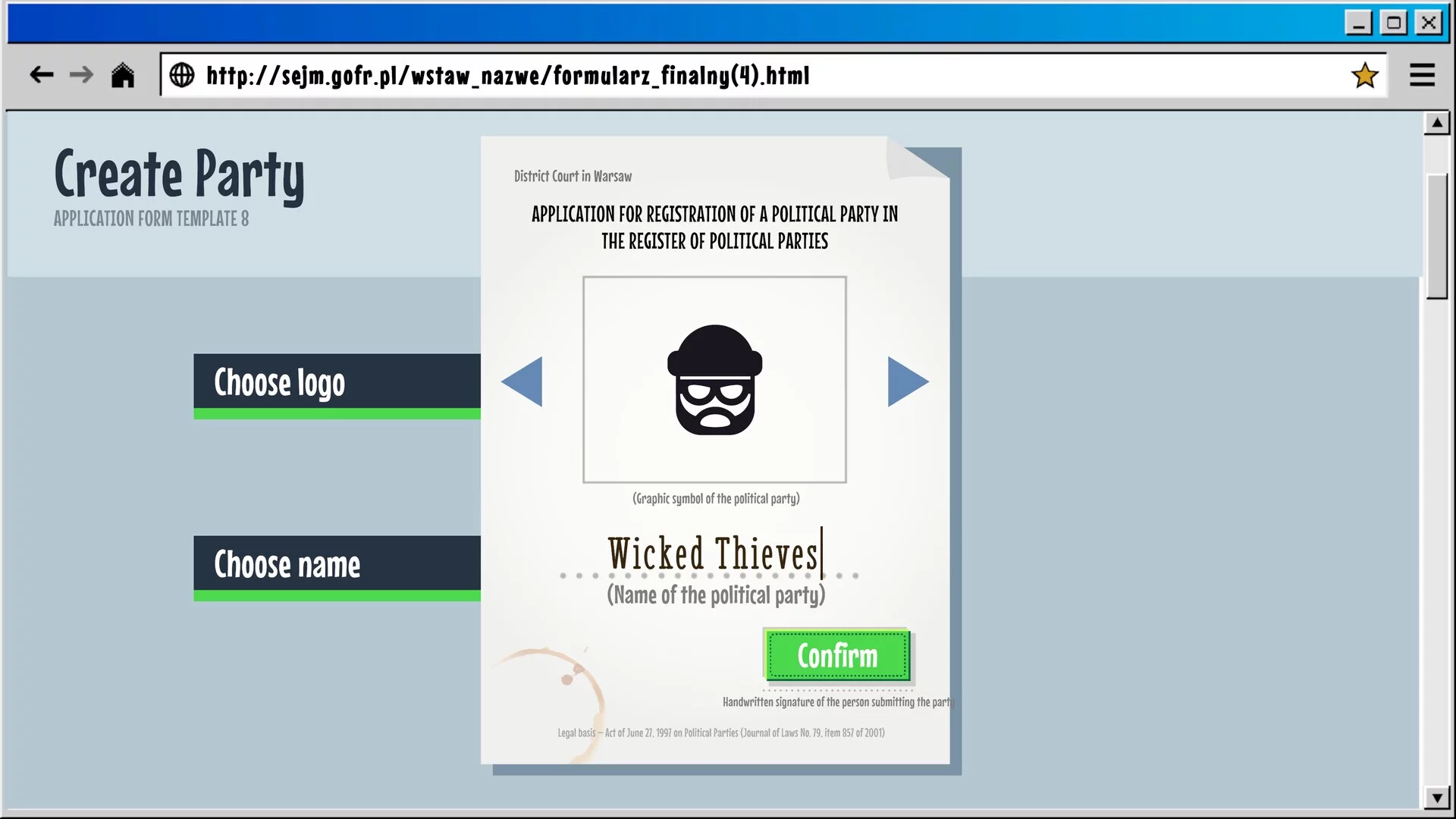 Изображение игры: Politics The Game
