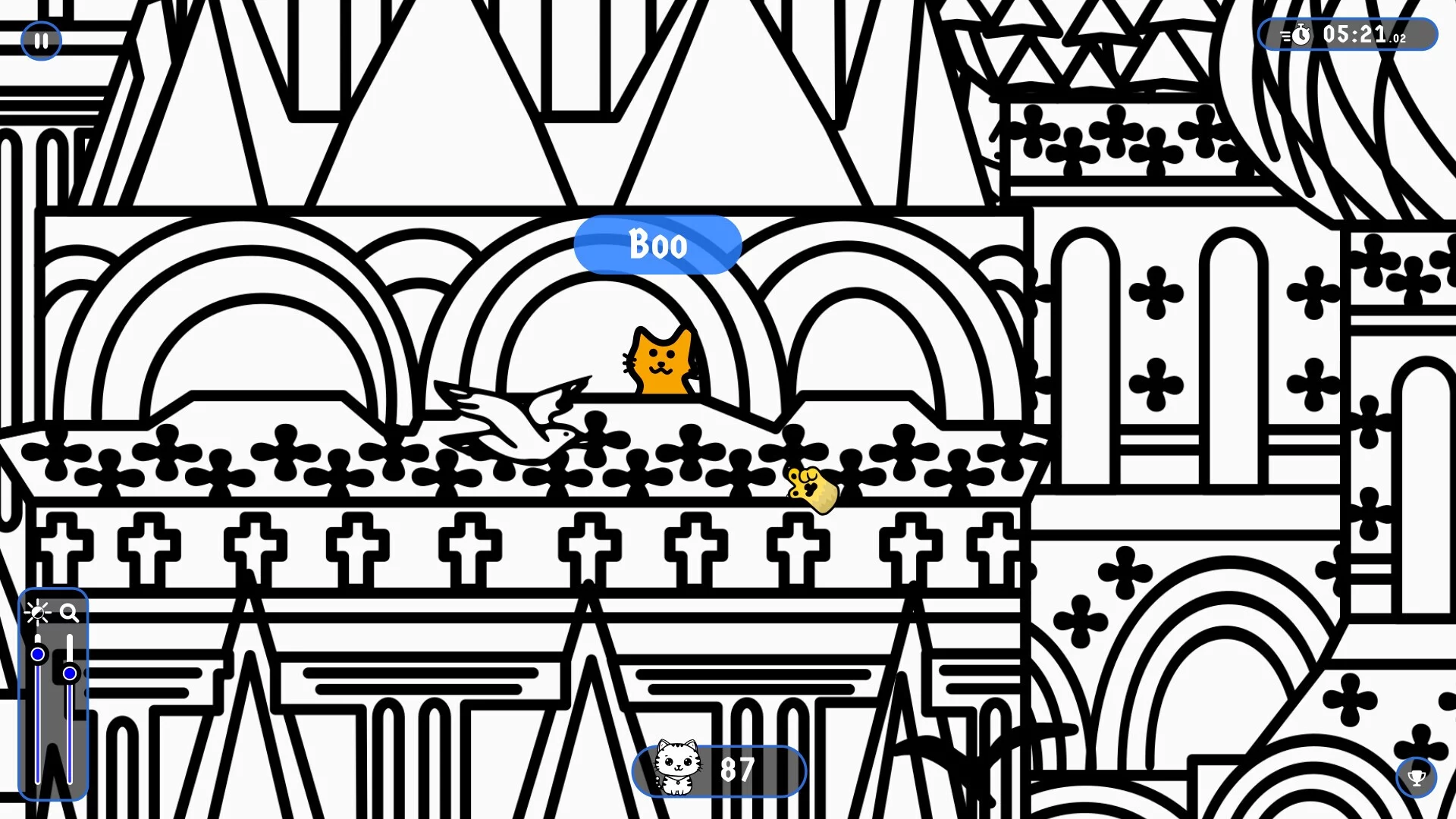 Изображение игры: 101 Cats Hidden in Moscow