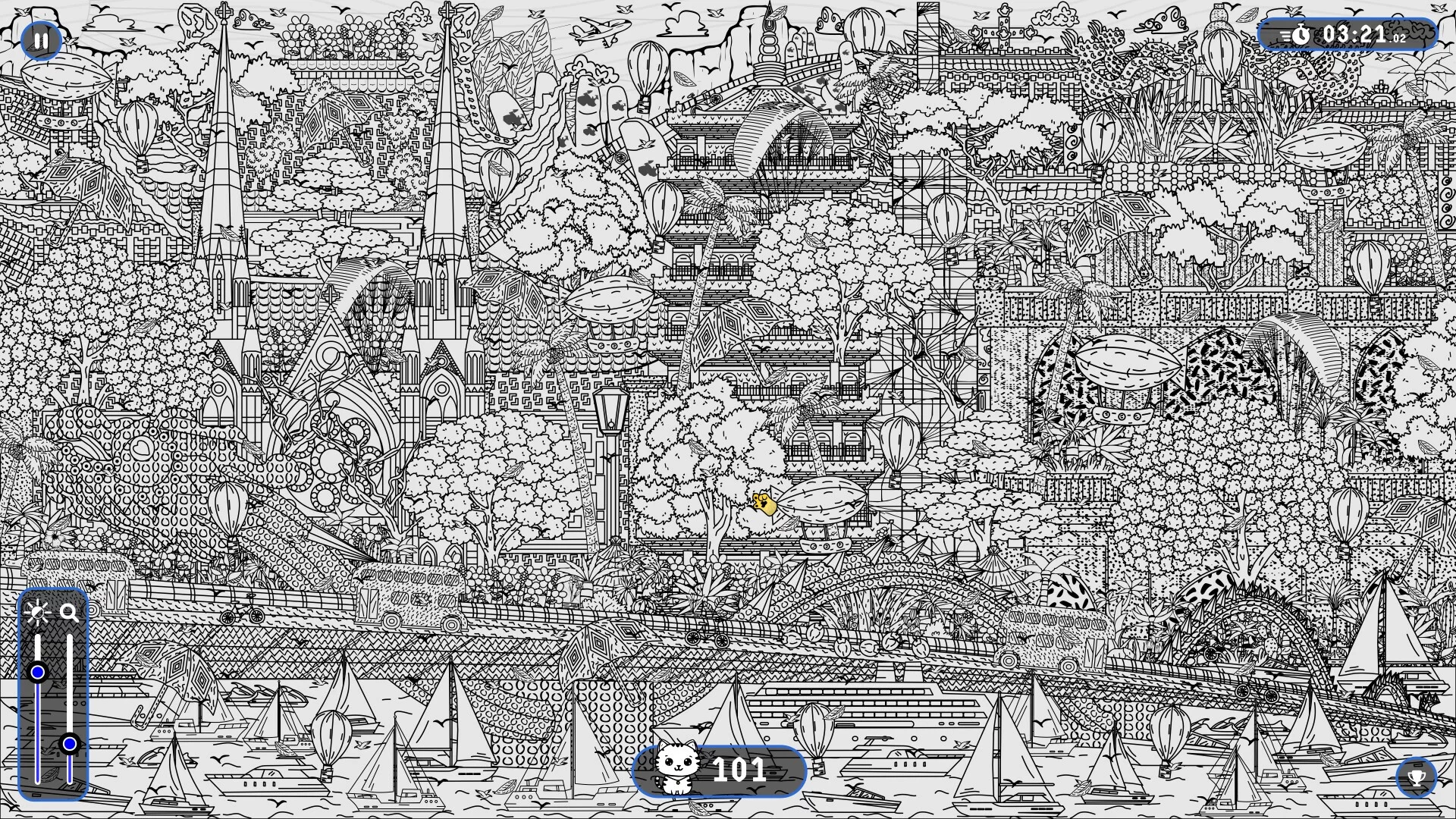 Изображение игры: 101 Cats Hidden in Vietnam