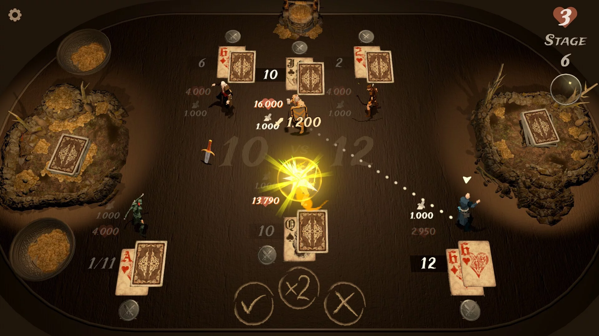Изображение игры: Blackjack Wars