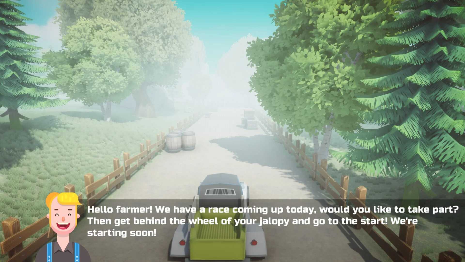 Изображение игры: Farm Racing