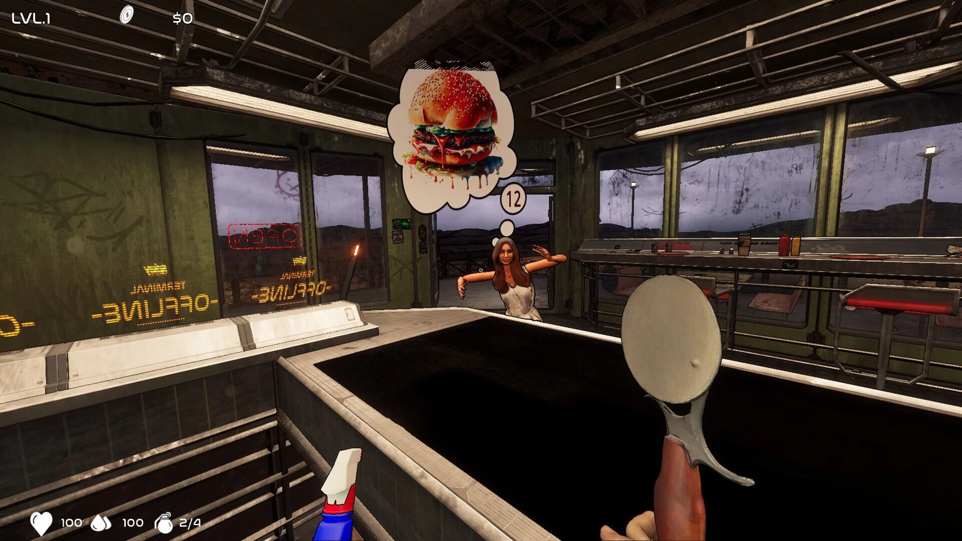 Изображение игры: Slice & Dice: Pizza Survival