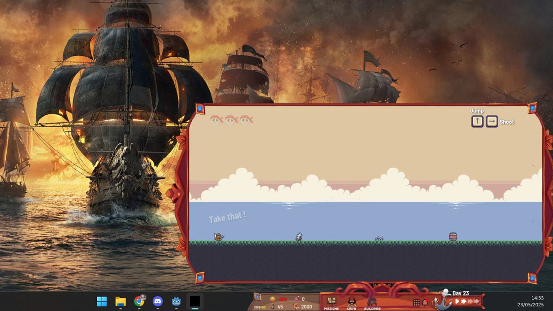 Изображение игры: Pirate Den