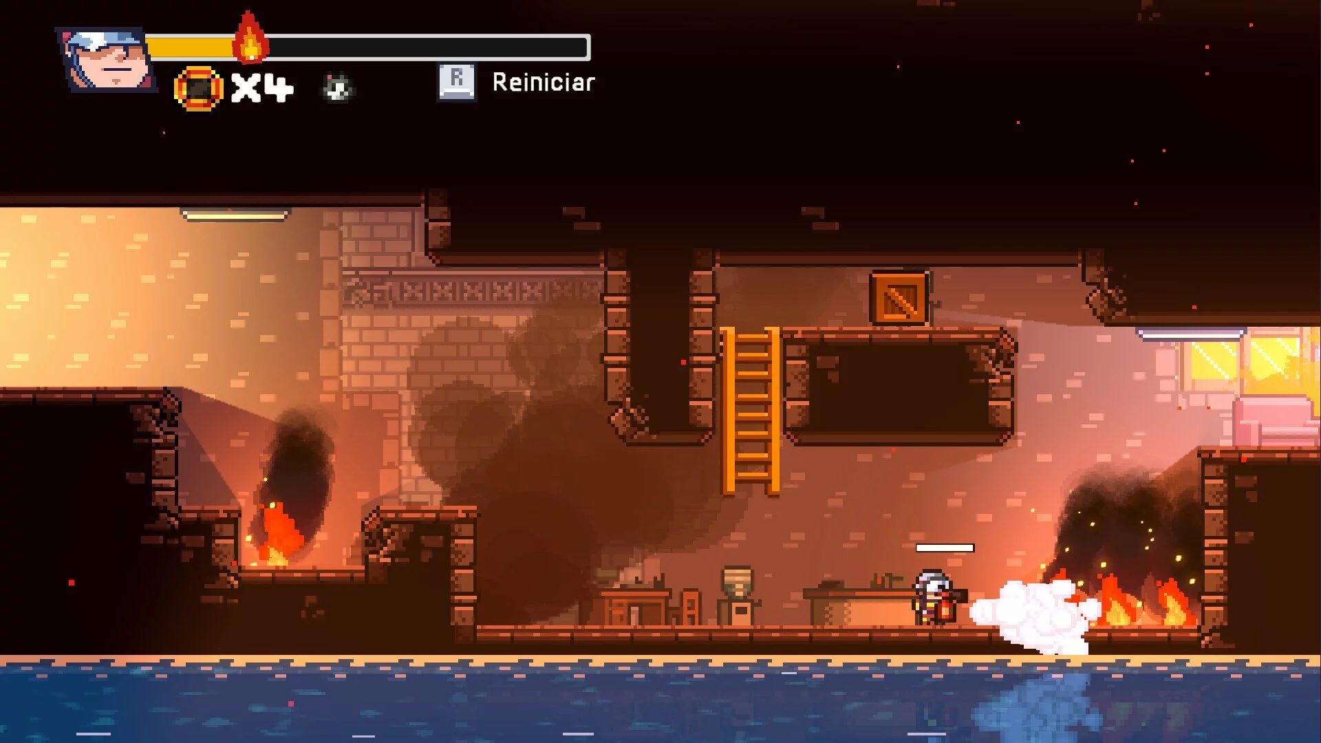 Изображение игры: Fire Hero - Pixel Rescue
