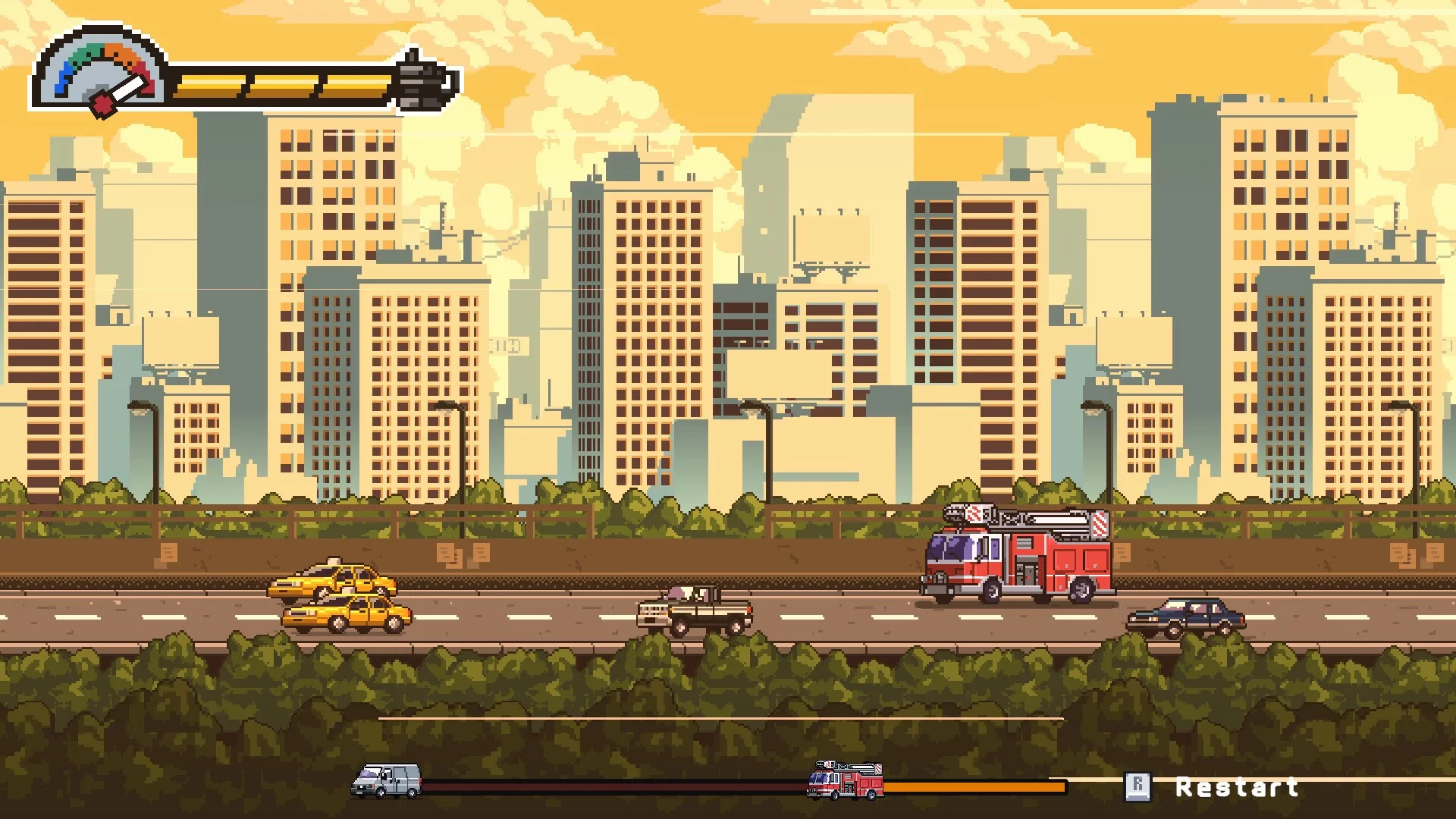 Изображение игры: Fire Hero - Pixel Rescue