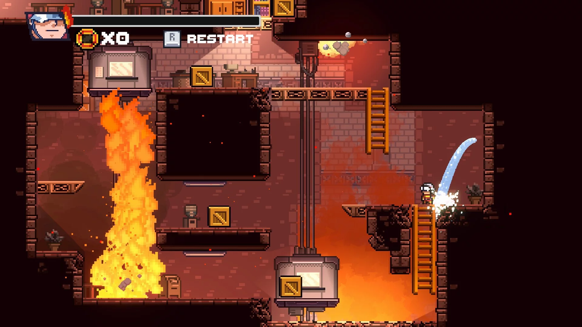 Изображение игры: Fire Hero - Pixel Rescue