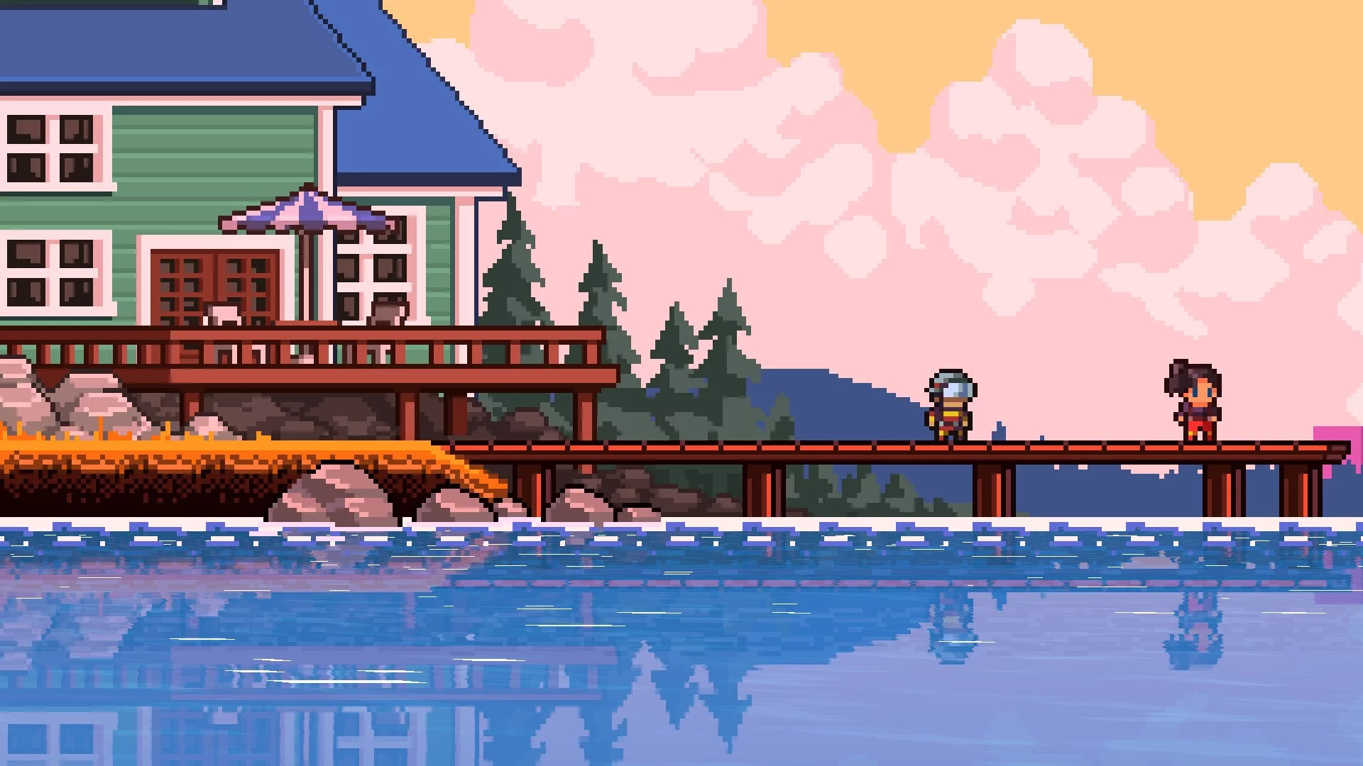 Изображение игры: Fire Hero - Pixel Rescue