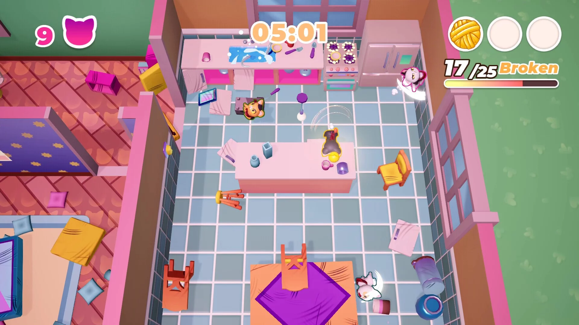 Изображение игры: Neko Neko Rampage