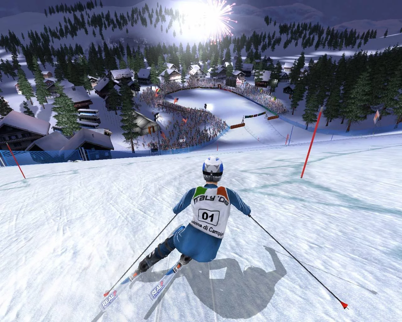 Изображение игры: Alpine Skiing 2006
