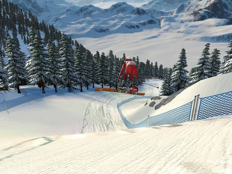 Изображение игры: Alpine Skiing 2006