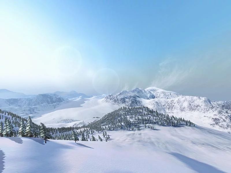 Изображение игры: Alpine Skiing 2006