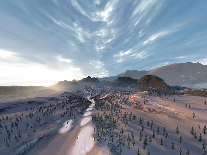Изображение игры: Alpine Skiing 2006