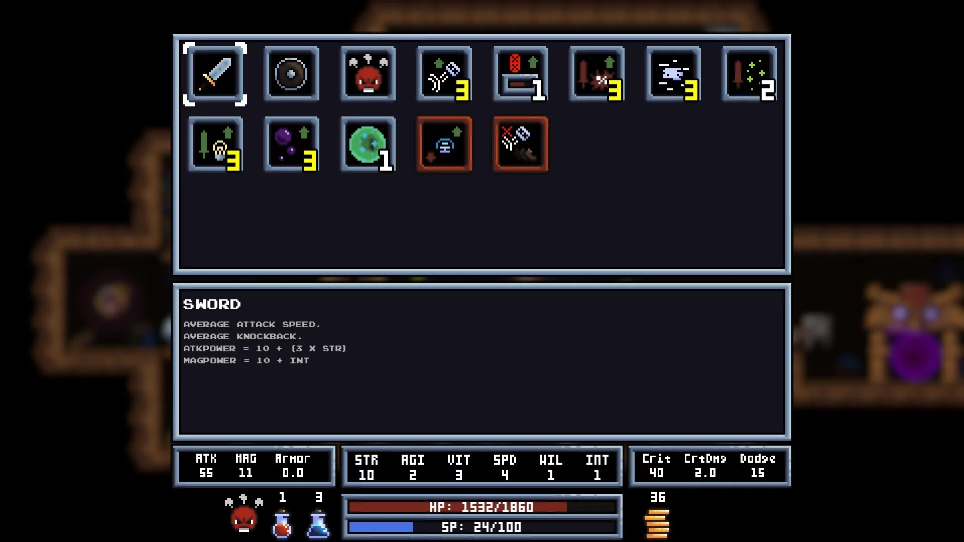 Изображение игры: Warrior Mage or Rogue alike