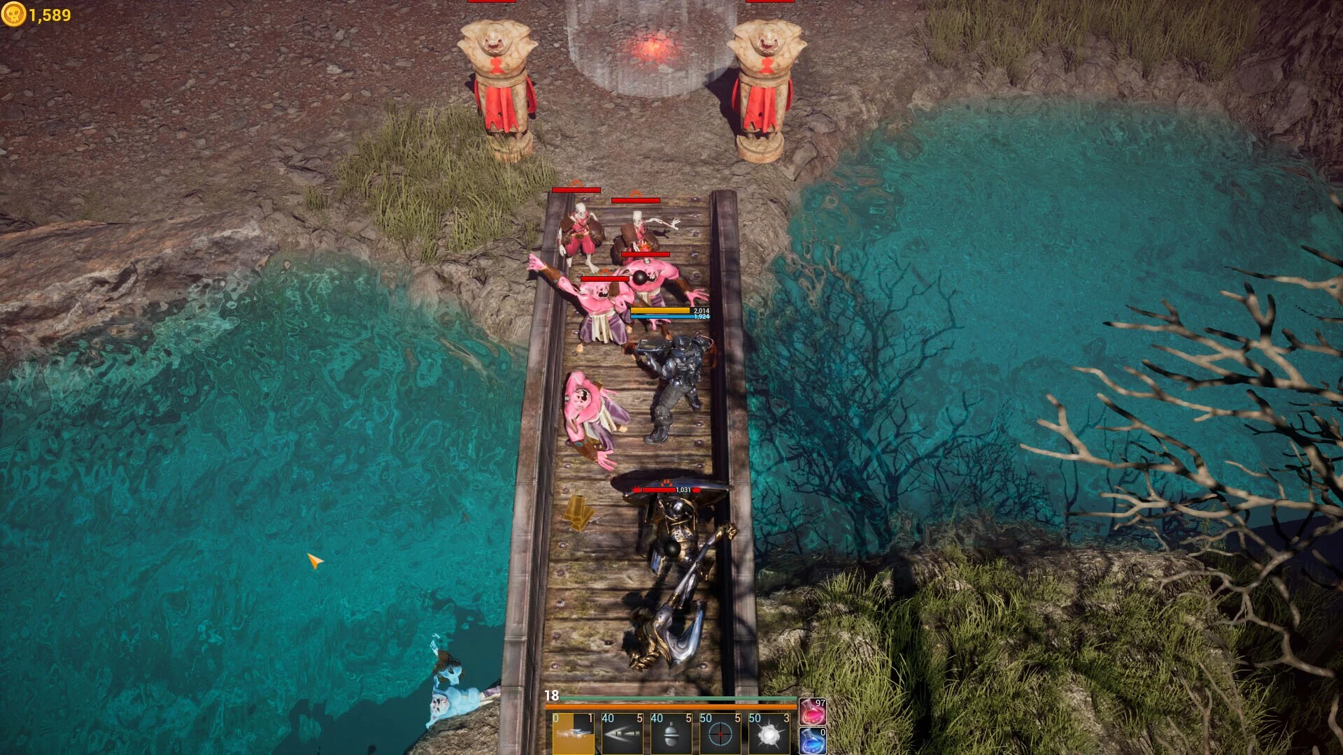 Изображение игры: Axe or Bone