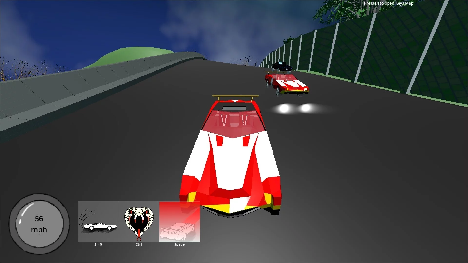 Изображение игры: Kart: The Tech Filled Racing Game