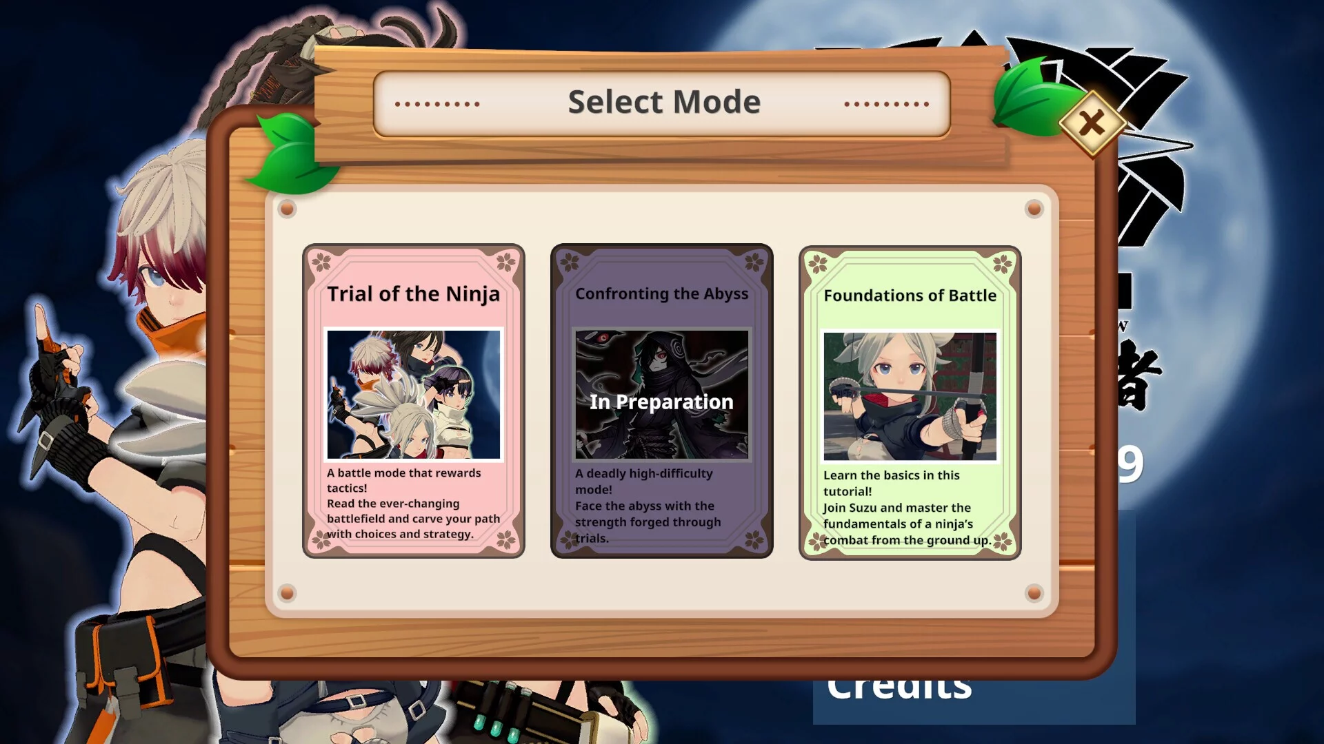 Изображение игры: NINDO Guardian of the Starlit Shadow
