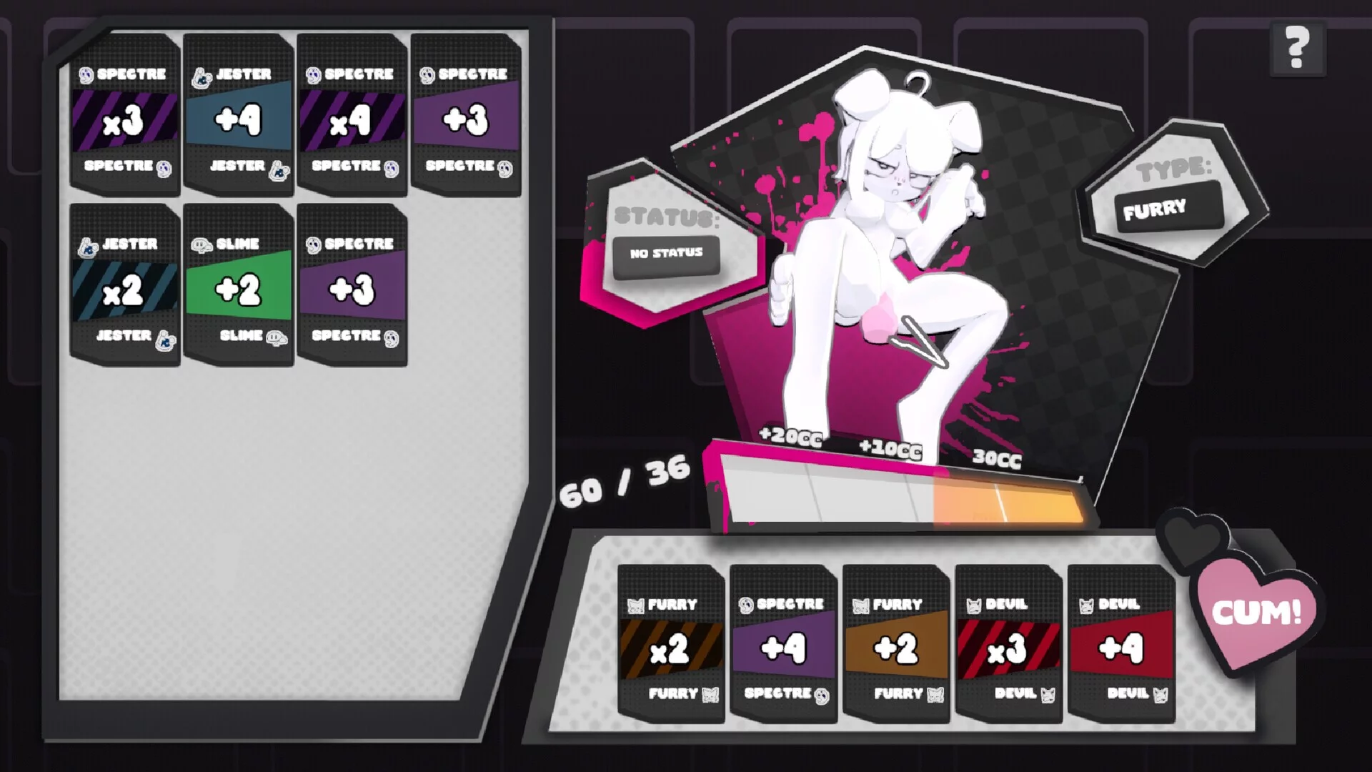 Изображение игры: CARDnal DESIRES
