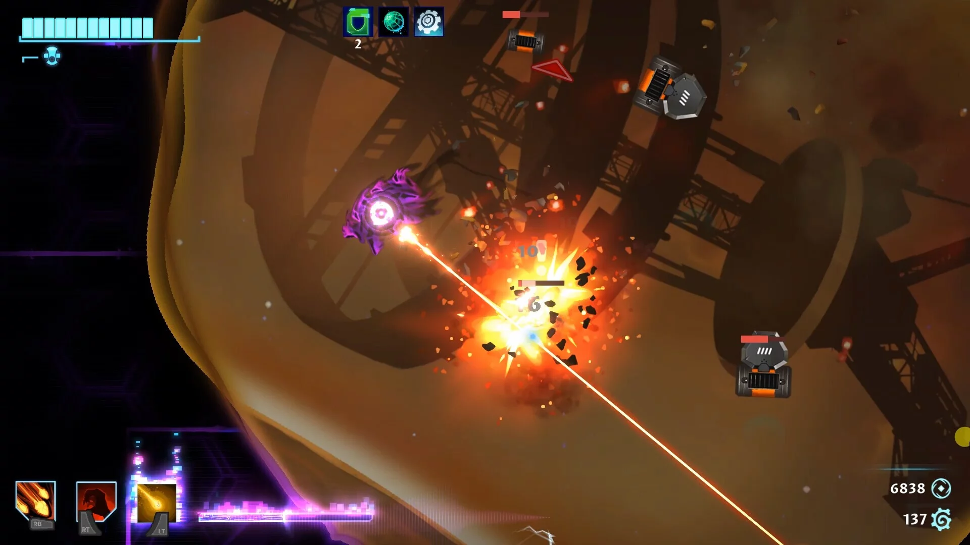 Изображение игры: Galactic Glitch: Prologue