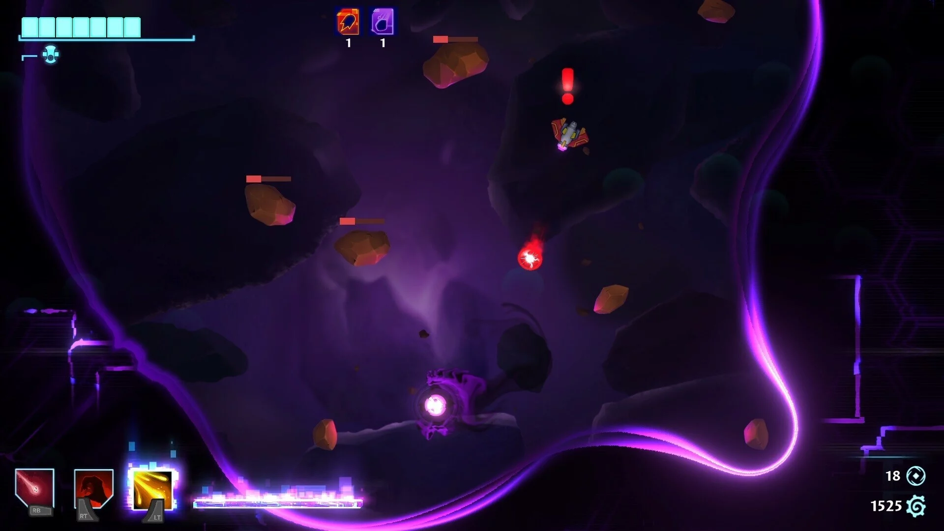 Изображение игры: Galactic Glitch: Prologue