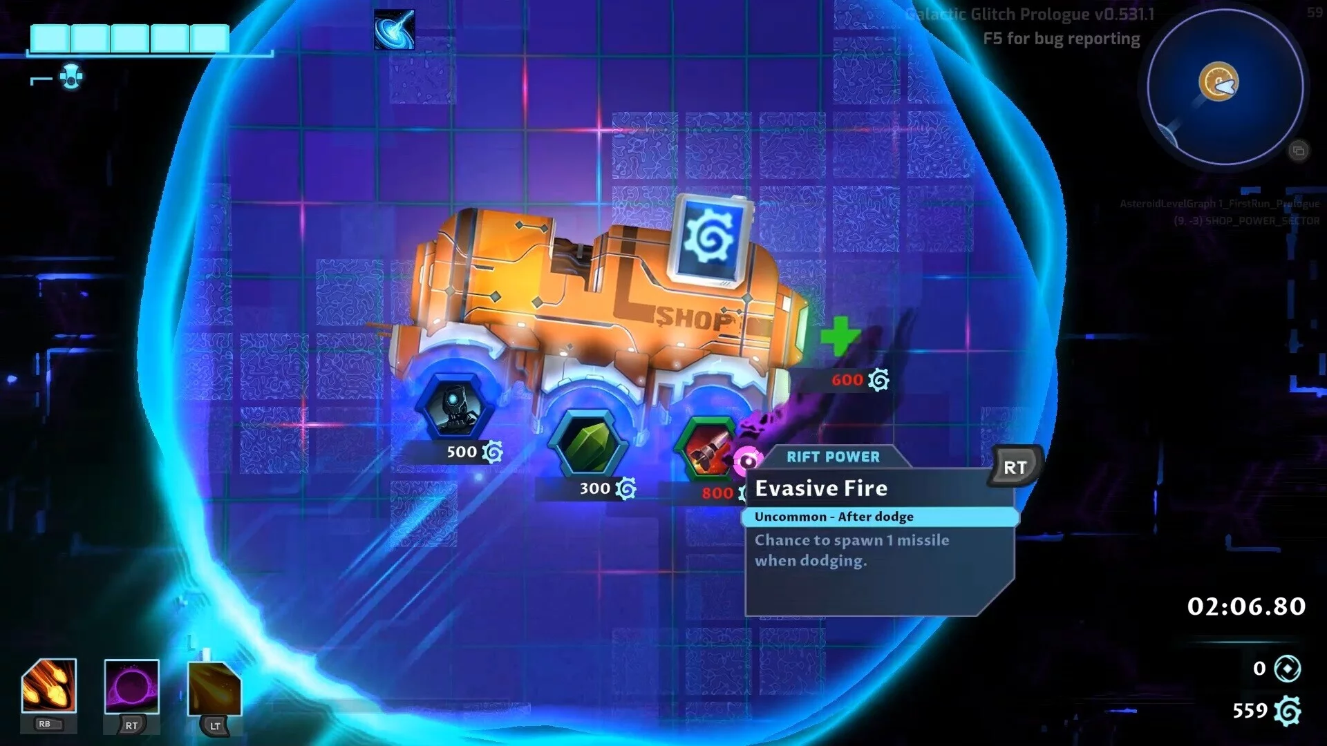 Изображение игры: Galactic Glitch: Prologue