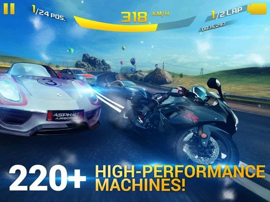 Изображение игры: Asphalt 8: Airborne
