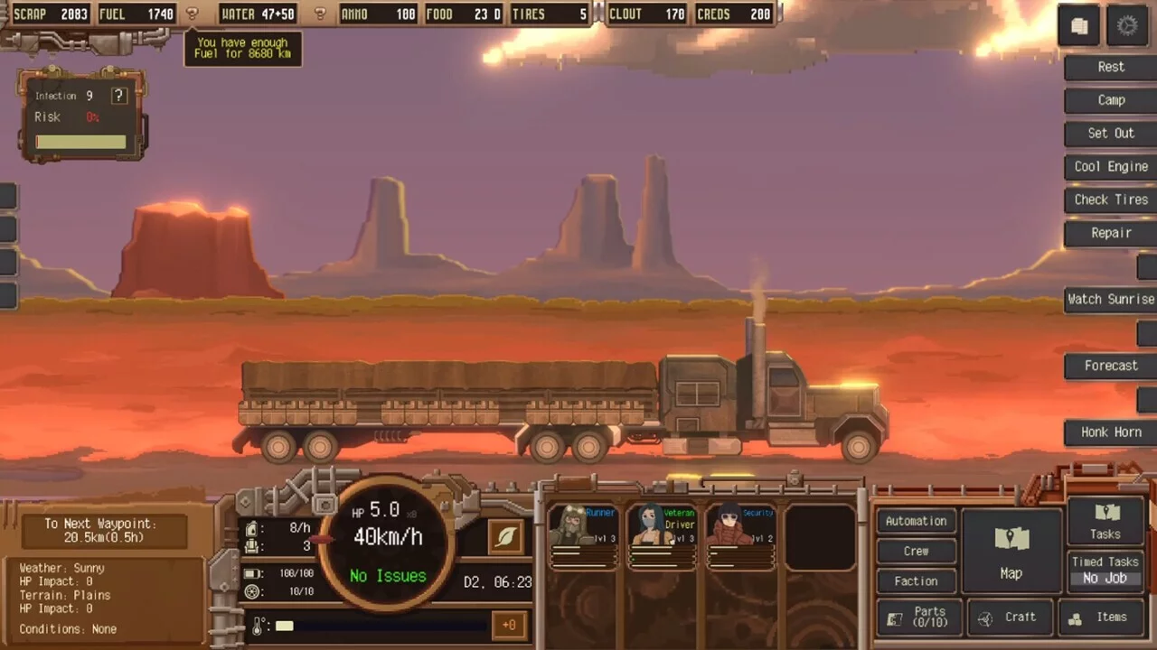 Изображение игры: Dustland Delivery