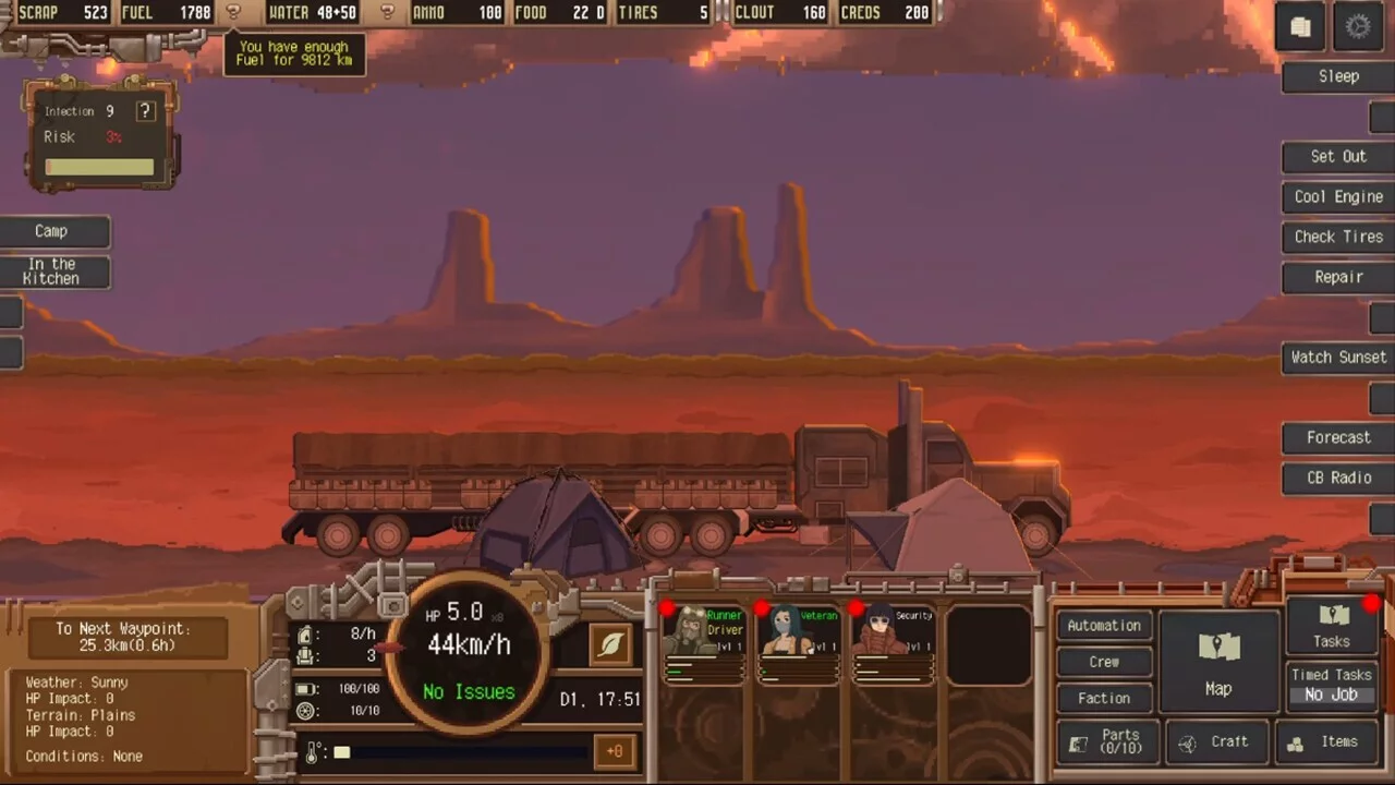Изображение игры: Dustland Delivery