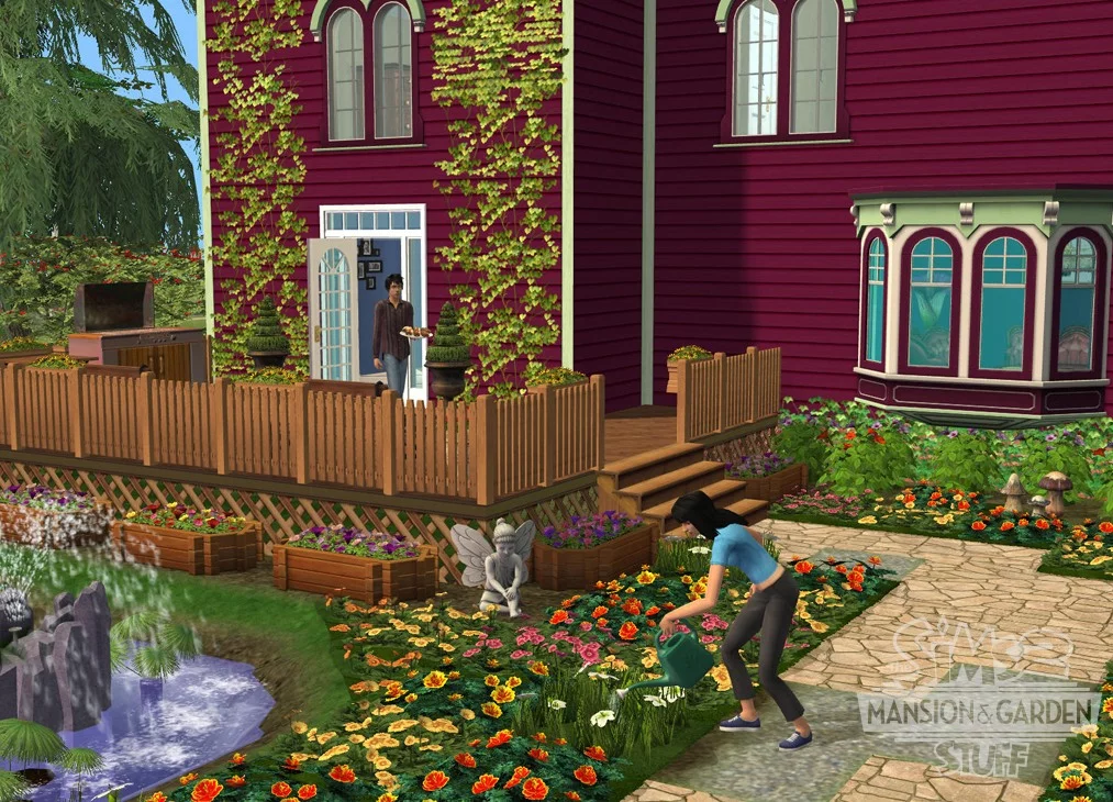 Изображение игры: The Sims 2: Mansion & Garden Stuff