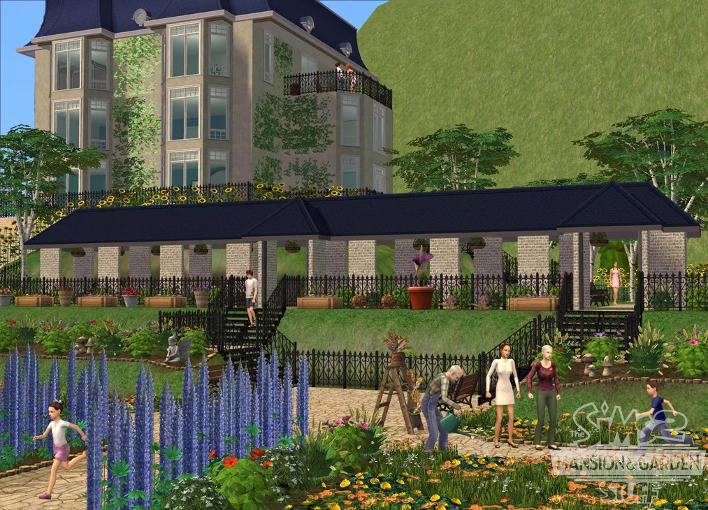 Изображение игры: The Sims 2: Mansion & Garden Stuff