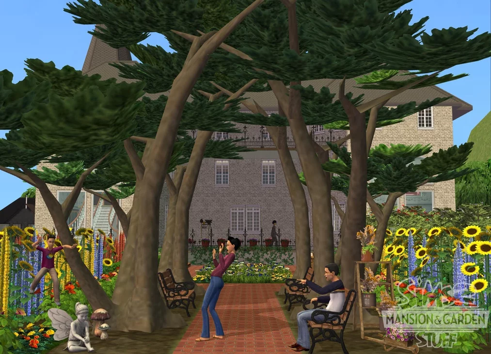 Изображение игры: The Sims 2: Mansion & Garden Stuff