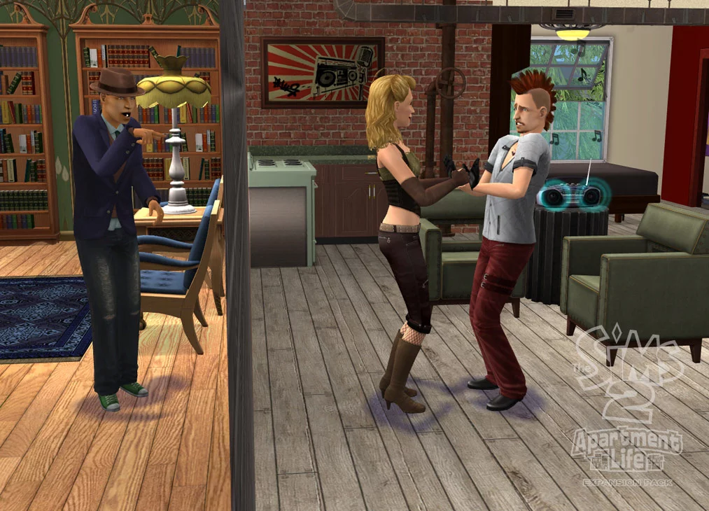 Изображение игры: The Sims 2: Apartment Life