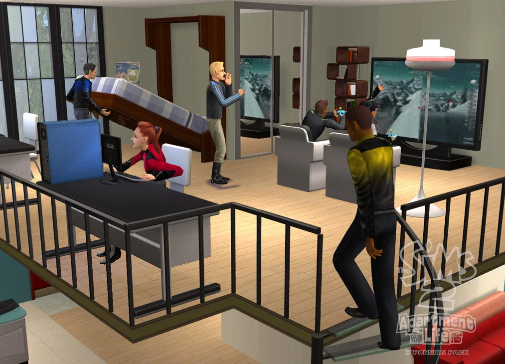 Изображение игры: The Sims 2: Apartment Life