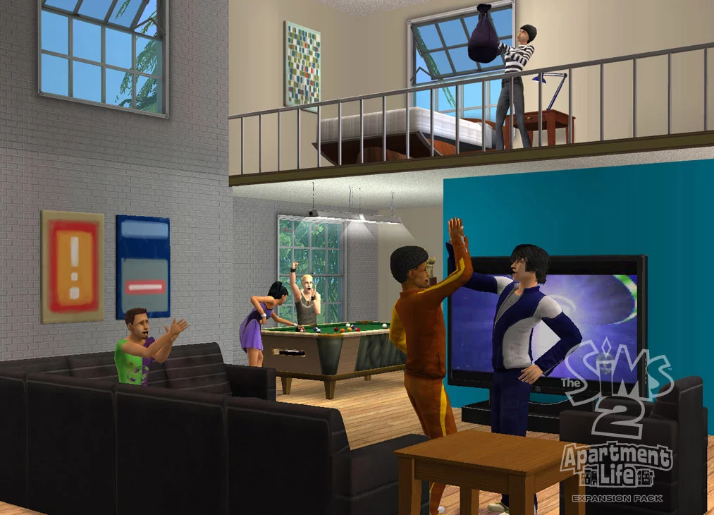 Изображение игры: The Sims 2: Apartment Life
