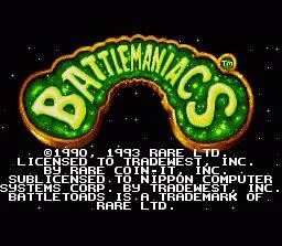 Изображение игры: Battletoads in Battlemaniacs