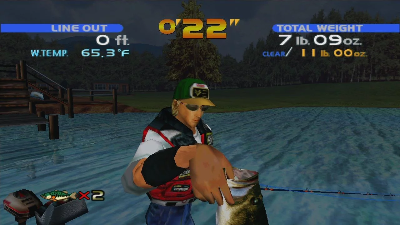 Изображение игры: SEGA Bass Fishing