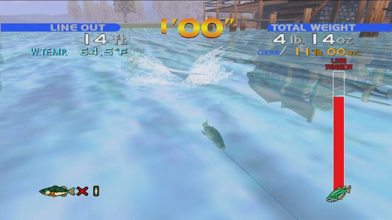 Изображение игры: SEGA Bass Fishing
