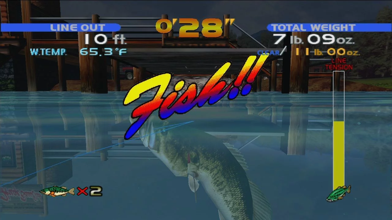 Изображение игры: SEGA Bass Fishing