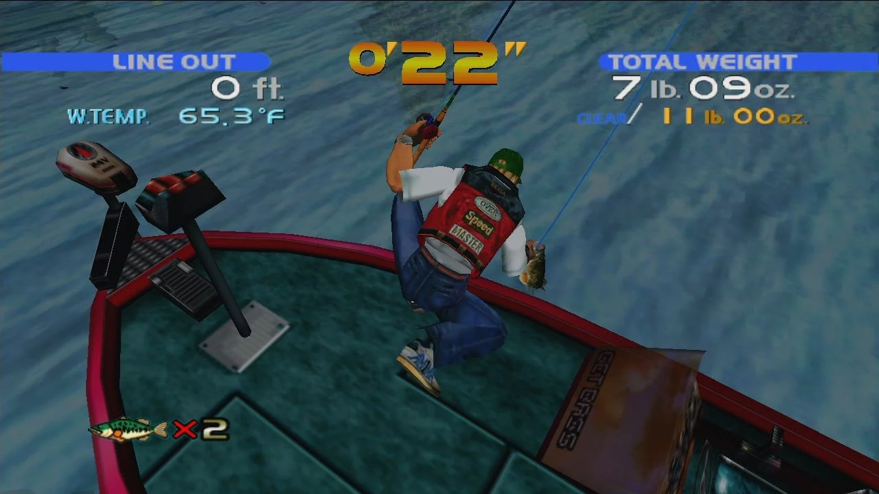 Изображение игры: SEGA Bass Fishing