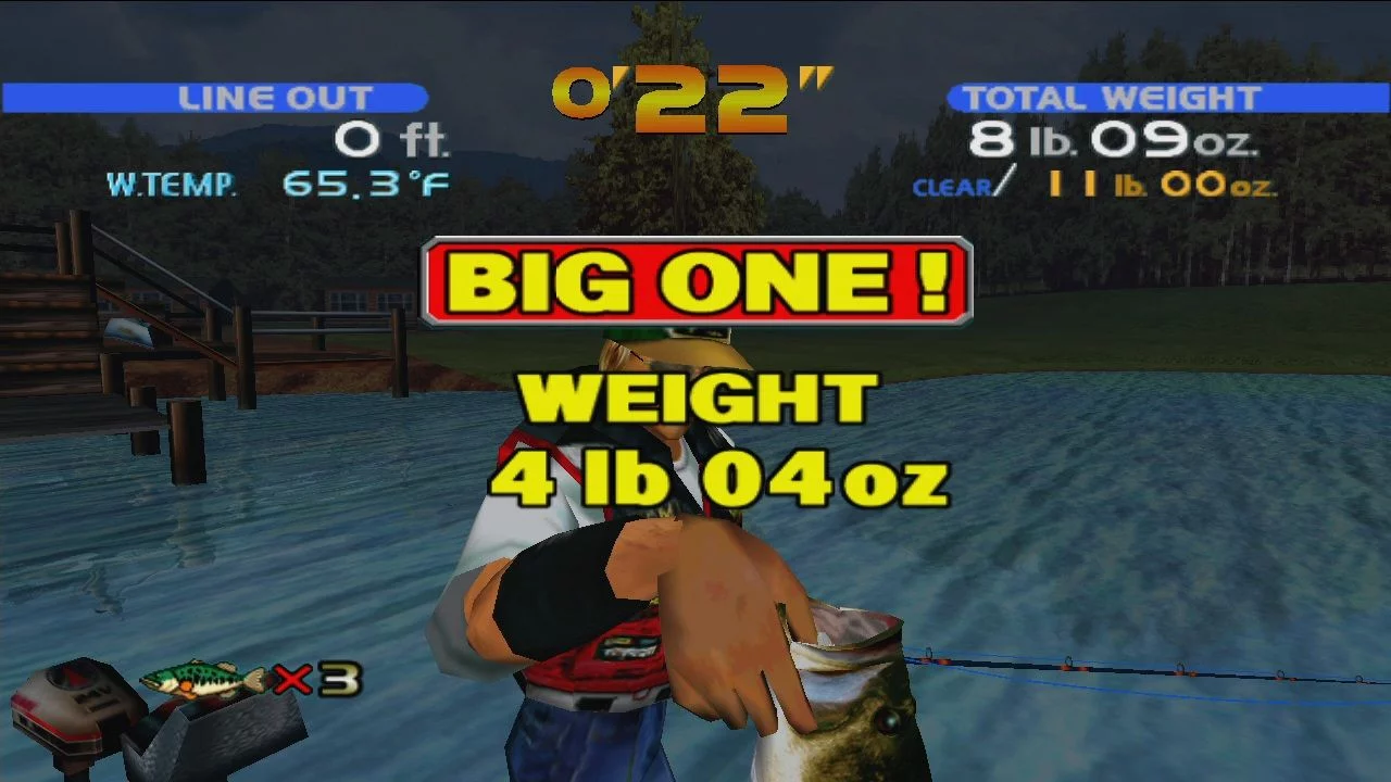 Изображение игры: SEGA Bass Fishing