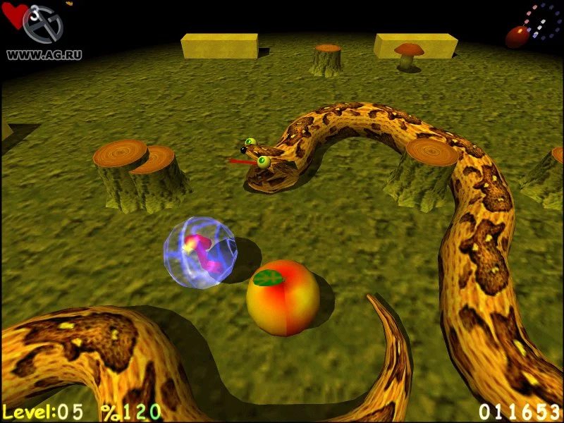 Изображение игры: AxySnake