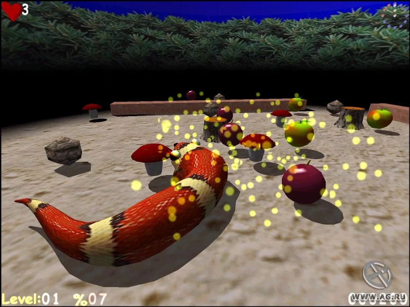 Изображение игры: AxySnake