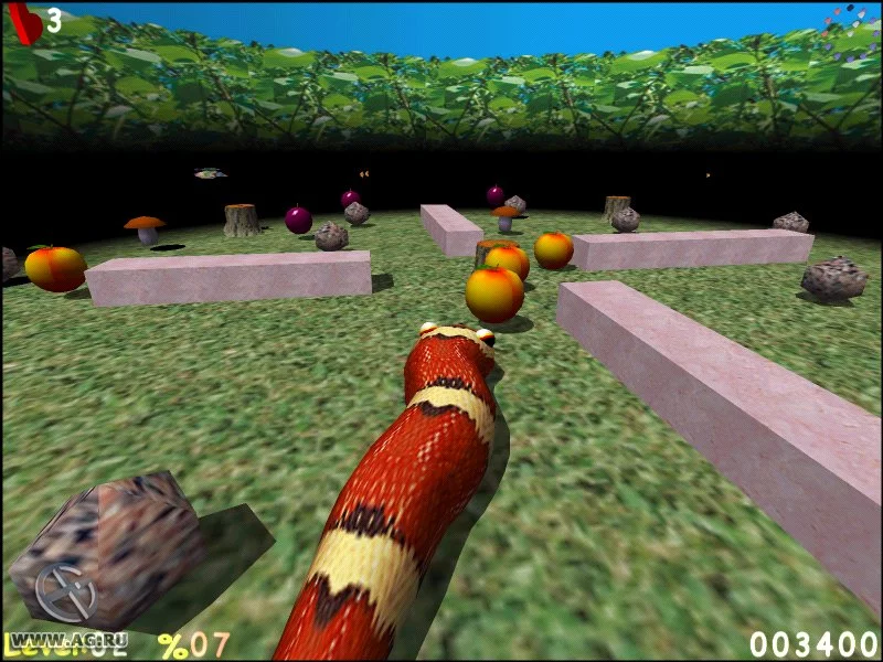 Изображение игры: AxySnake